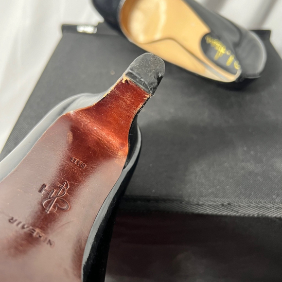 Cole Haan Nike Air Patent Leather Black Pumps Size 8.5 - Picture 13 of 14